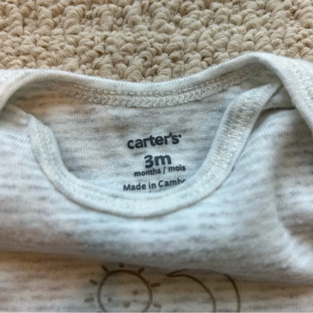 Carter’s 3M Striped Sleep Bodysuit